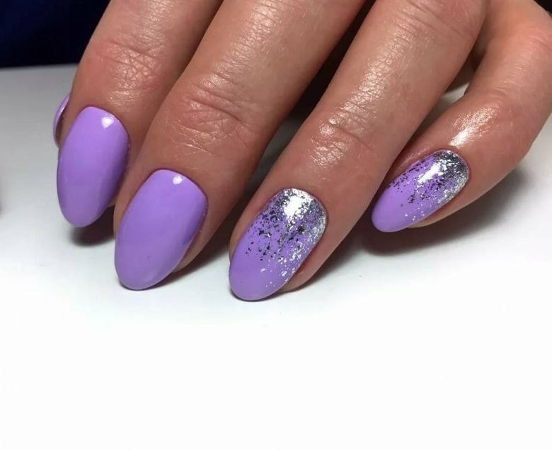 Дизайн Ногтей С Фиолетовым Цветом