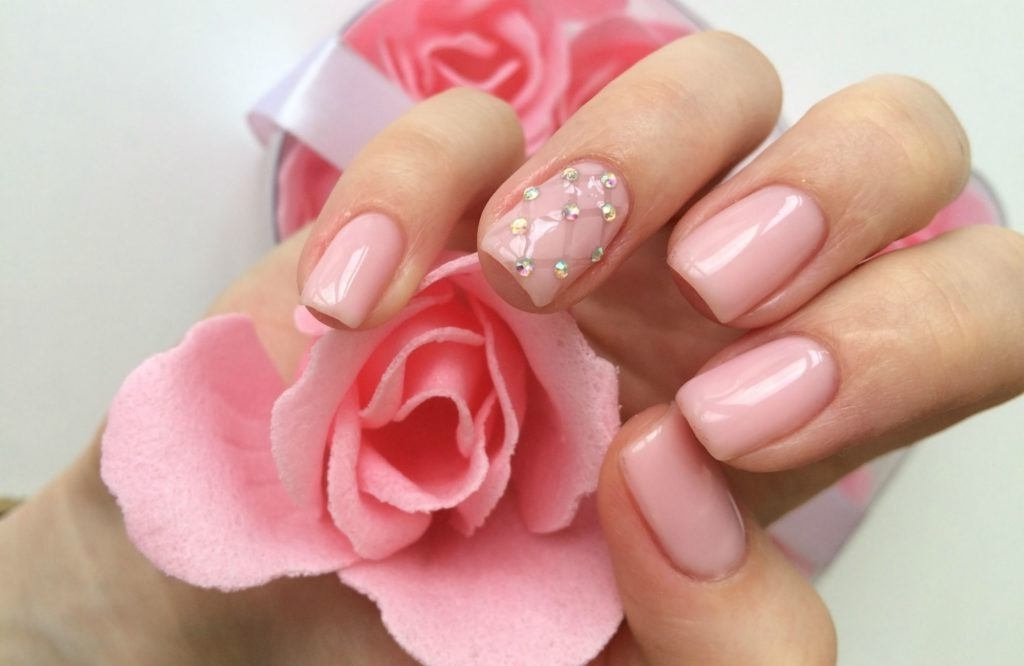 Дизайн Коротких Ногтей В Розовых Тонах
