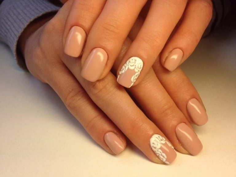 Маникюр Светлый Беж — Richnail.ru