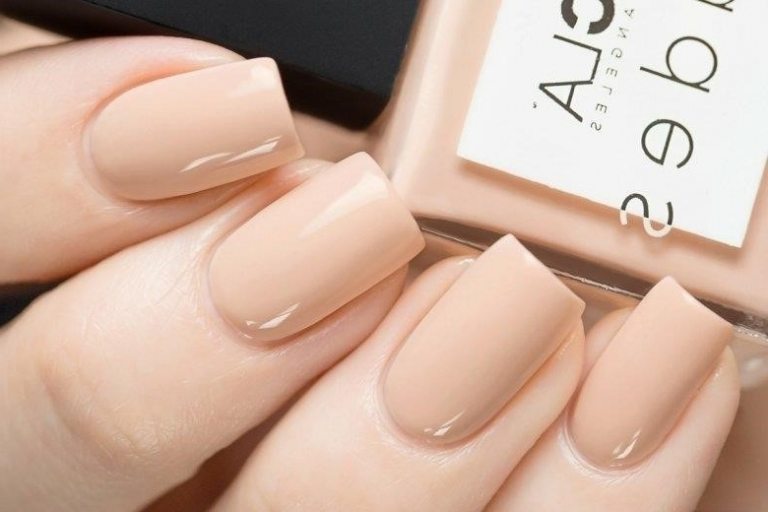 Разноцветный Нюдовый Маникюр — Richnail.ru