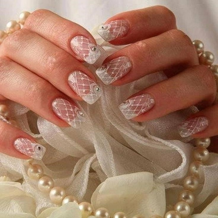 Красивый Свадебный Дизайн Ногтей