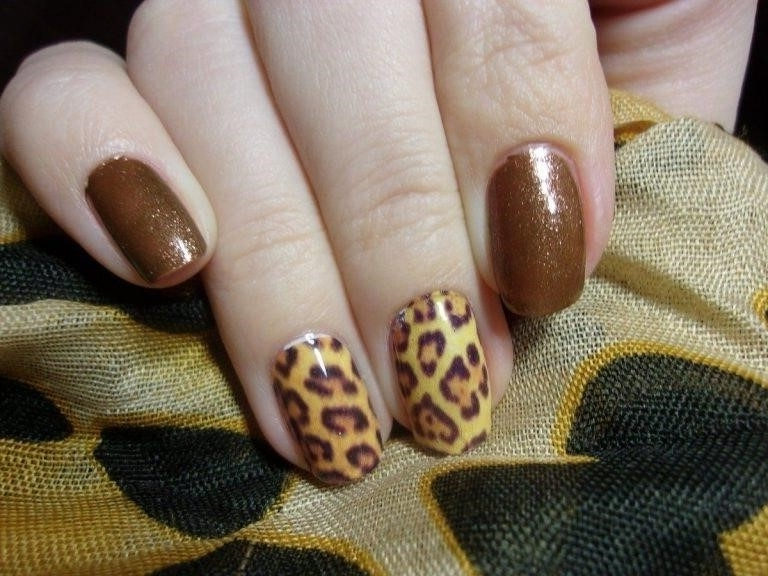 Дизайн Ногтей Под Леопард