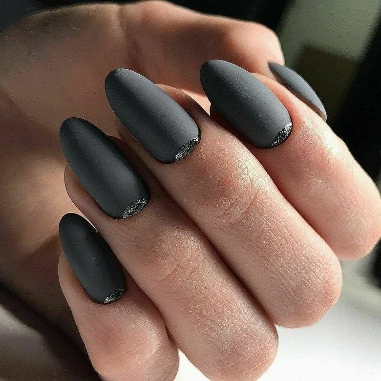 Ногти Дизайн 2020 Серый