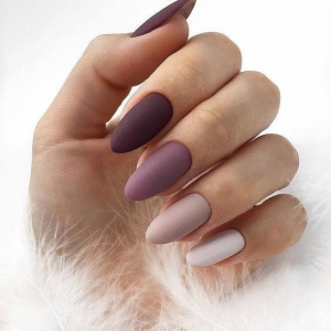 Разноцветный Нюдовый Маникюр — Richnail.ru